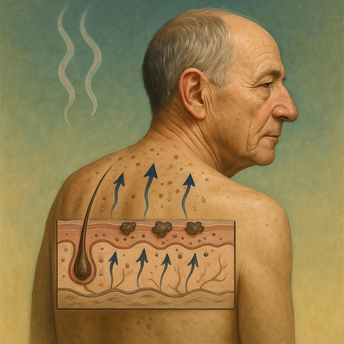 What is nonenal odor?