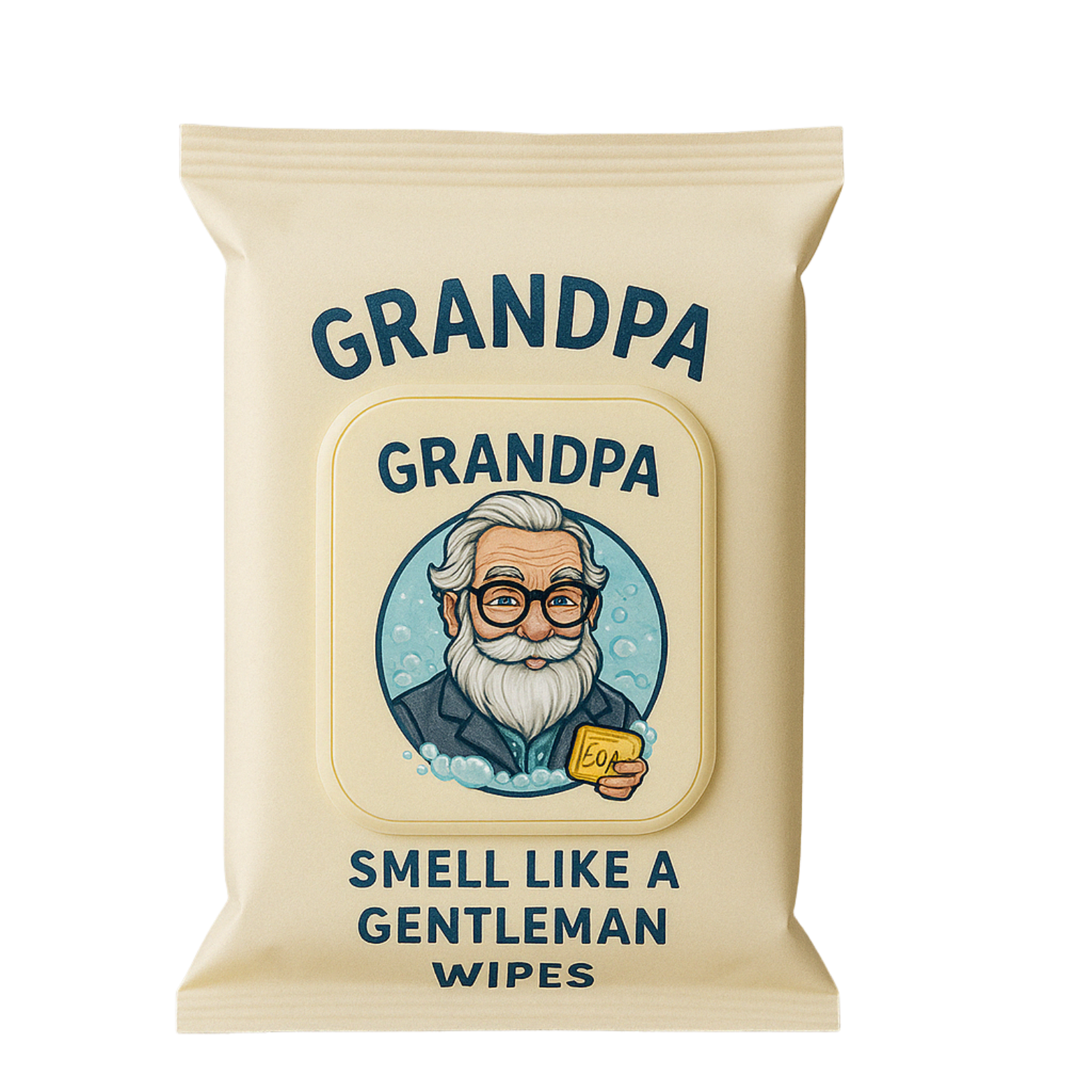 Grandpa Smell Like a Gentleman Wipes