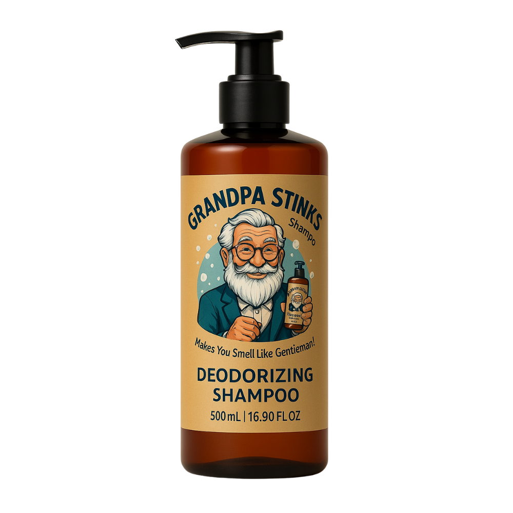 Grandpa Stinks Deodorizing Shampoo