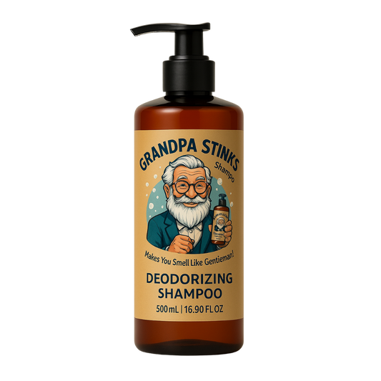Grandpa Stinks Deodorizing Shampoo