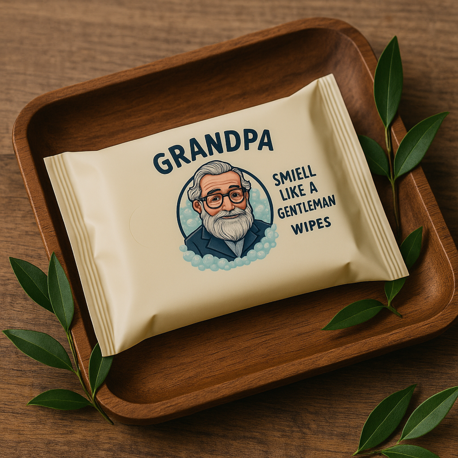 Grandpa Smell Like a Gentleman Wipes