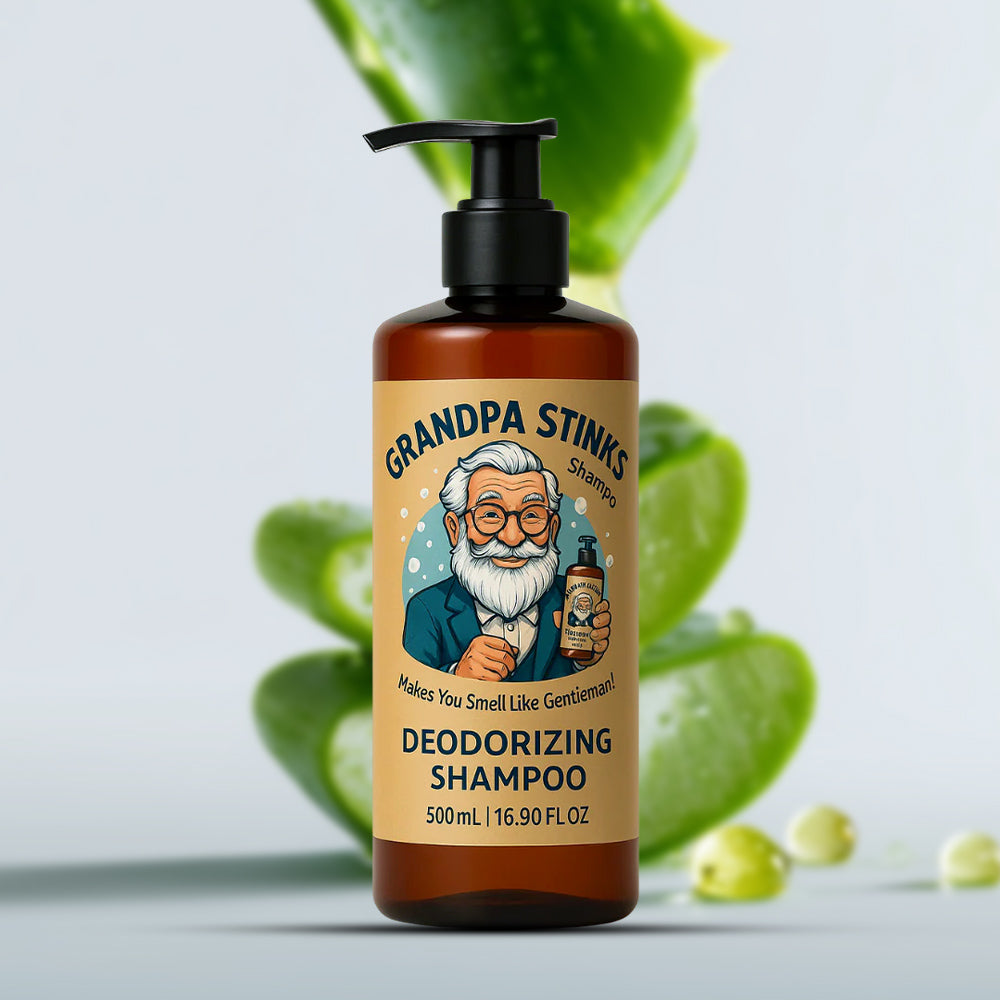 Grandpa Stinks Deodorizing Shampoo