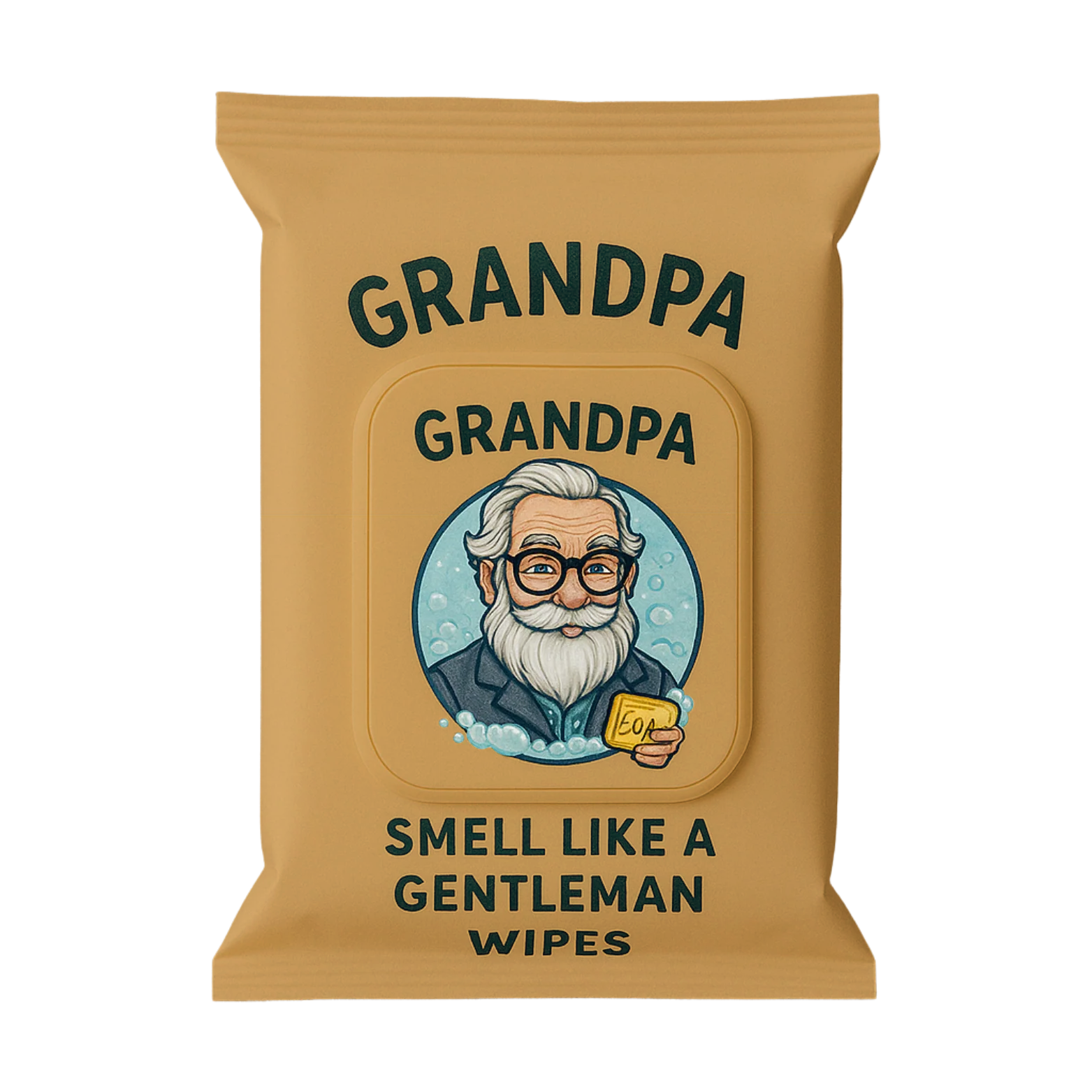 Grandpa Smell Like a Gentleman Wipes